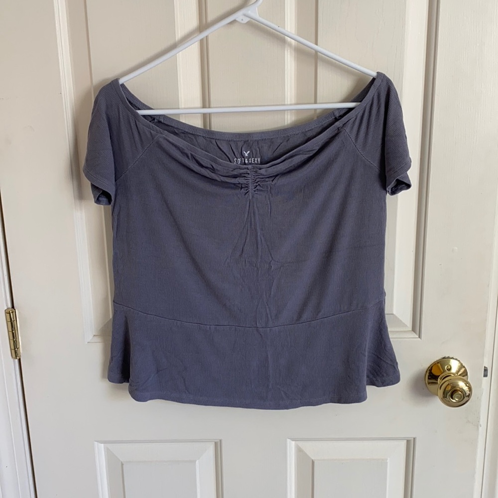 American Eagle Women’s Off the Shoulder Top